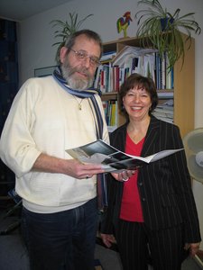 Vizepräsident Prof. Dr. W. Reiners-Kröncke und Frau Dr. M. Bögelein. (Foto: C. Brossmann)