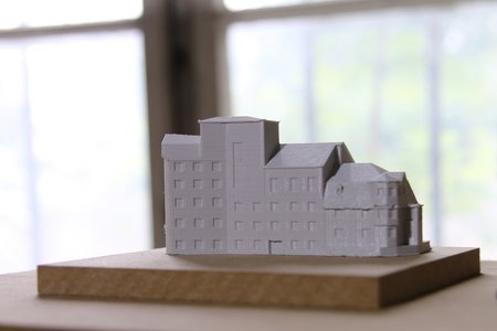Ein 3D-Modell der Kirschbaummühle