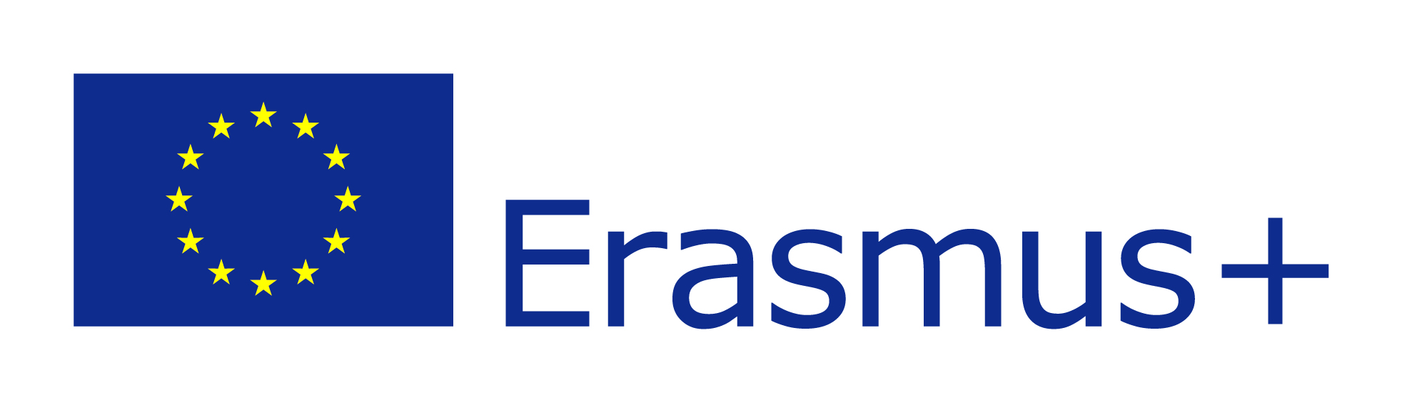 Das Bild zeigt das Erasmus+-Logo neben der Flagge der Europäischen Union, die einen Kreis aus gelben Sternen auf blauem Hintergrund zeigt. Rechts von diesem Emblem steht elegant in blauen Buchstaben „Erasmus+“. Diese Darstellung wird häufig in Kooperationen mit Initiativen der Hochschule Coburg verwendet.