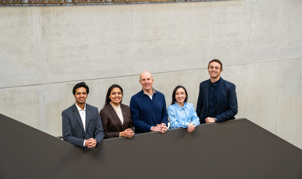 Student Ambassadors and Prof. Randall