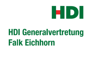Logo mit grünen Buchstaben 